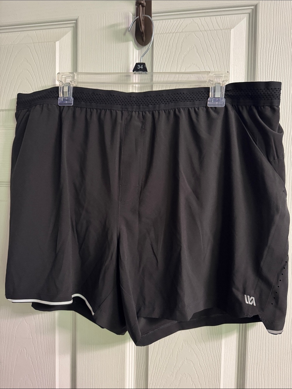 VRST NWT Men's Athletic Running Shorts - Black